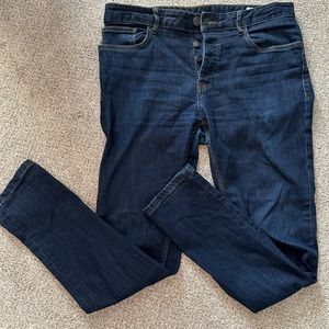 Denim Co men’s dark blue jeans